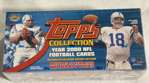 2000 Topps Football Card Factory Sealed Set
