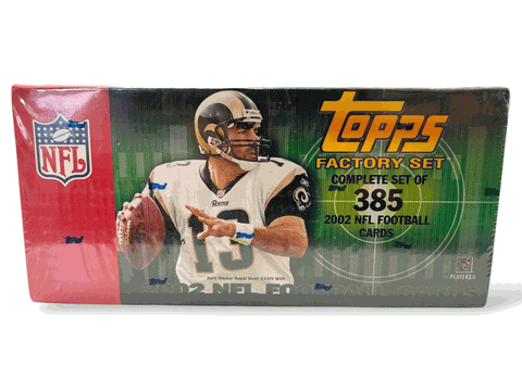 2002 Topps Football Card Factory Sealed Set