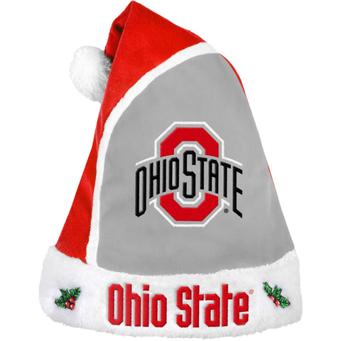 Ohio State Buckeyes Basic Santa Hat - 2015-0