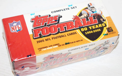 2005 Topps Football Card Factory Sealed Set