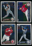 2011 Topps Baseball Card Chrome Base Set