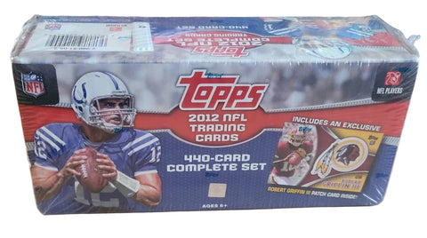 2012 Topps Football Card Factory Sealed Set