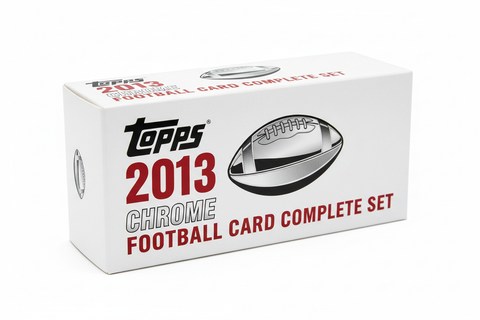 2013 Topps Chrome Football Card Complete Set