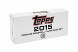 2015 Topps Chrome Baseball Card Base Set