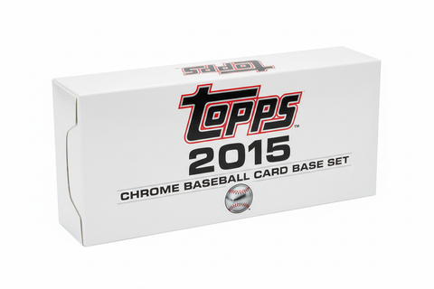 2015 Topps Chrome Baseball Card Base Set