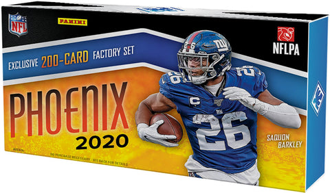 2020 Panini Phoenix Football Card Factory Set