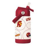 USC Trojans Kids Bottle 12oz Stainless Steel Mascot-0