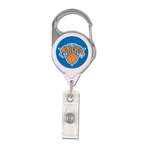 New York Knicks Badge Holder Premium Retractable - Special Order-0