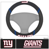 New York Giants Steering Wheel Cover Mesh/Stitched-0