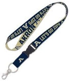 Akron Zips Lanyard with Detachable Buckle Two Tone - Special Order-0