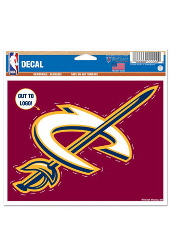 Cleveland Cavaliers Decal 5x6 Multi Use Color Cut to Logo - Special Order-0