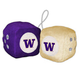 Washington Huskies Fuzzy Dice CO-0