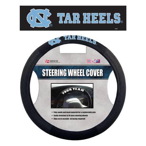 North Carolina Tar Heels Steering Wheel Cover Mesh Style Alternate CO-0