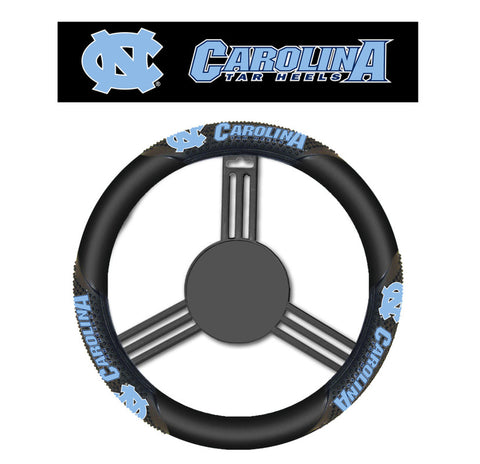 North Carolina Tar Heels Steering Wheel Cover Massage Grip Style CO-0