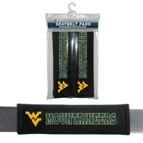 West Virginia Mountaineers Seat Belt Pads CO-0