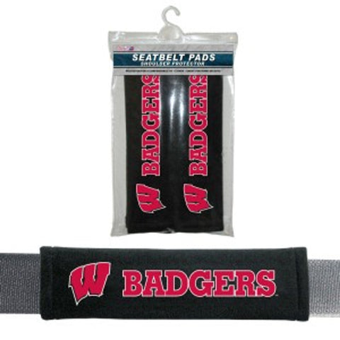 Wisconsin Badgers Seat Belt Pads CO-0