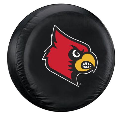 Louisville Cardinals Tire Cover Large Size Black CO-0