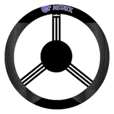 Kansas State Wildcats Steering Wheel Cover Mesh Style CO-0
