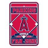 Los Angeles Angels Sign 12x18 Plastic Fan Zone Parking Style CO-0