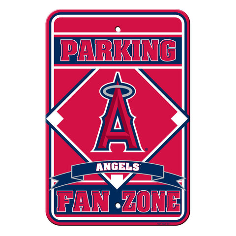 Los Angeles Angels Sign 12x18 Plastic Fan Zone Parking Style CO-0