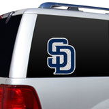 San Diego Padres Window Film 12 Inch Die Cut-0