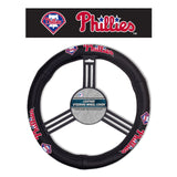 Philadelphia Phillies Steering Wheel Cover Leather CO-0