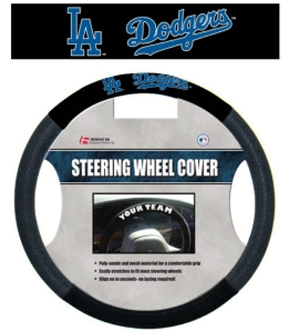 Los Angeles Dodgers Steering Wheel Cover Mesh Style CO-0