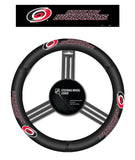 Carolina Hurricanes Steering Wheel Cover Leather CO-0