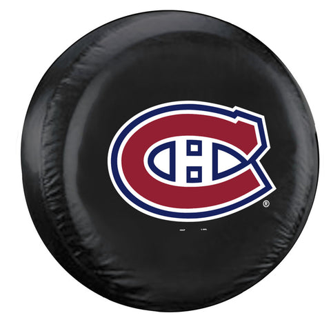 Montreal Canadiens Tire Cover Large Size Black CO-0