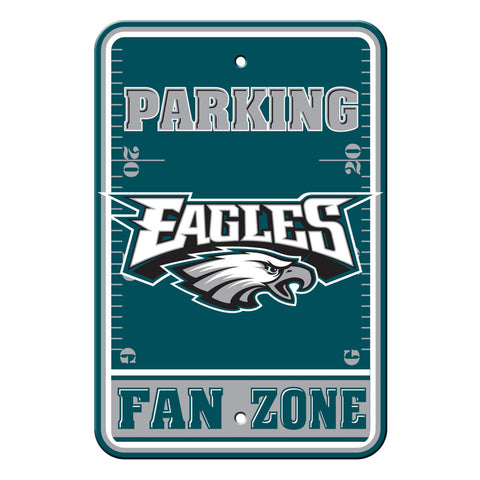 Philadelphia Eagles Sign 12x18 Plastic Fan Zone Parking Style CO-0