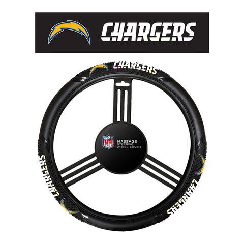 Los Angeles Chargers Steering Wheel Cover Massage Grip Style CO-0