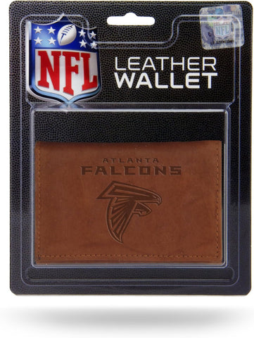 Atlanta Falcons Wallet Trifold Leather Embossed-0