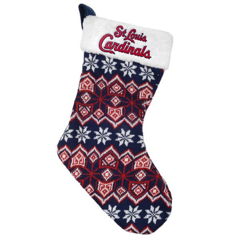 St. Louis Cardinals Knit Holiday Stocking - 2015-0