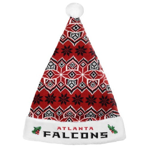 Atlanta Falcons Knit Santa Hat - 2015-0
