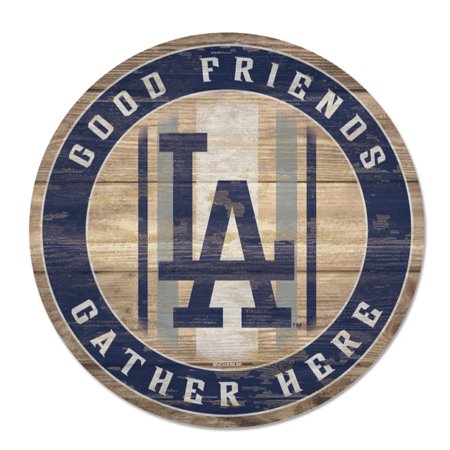 Los Angeles Dodgers Sign 11 Inch Round-0
