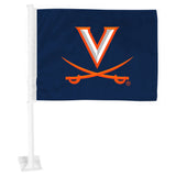 Virginia Cavaliers Flag Car Primary Logo-0