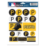 Pittsburgh Pirates Decal Sheet 5x7 Vinyl-0
