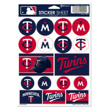 Minnesota Twins Decal Sheet 5x7 Vinyl-0