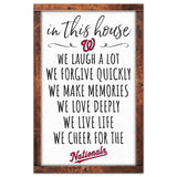 Washington Nationals Sign 11x17 Wood In This House-0