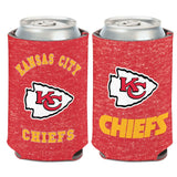 Kansas City Chiefs Can Cooler Heathered-0