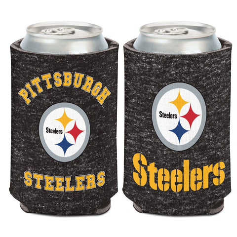 Pittsburgh Steelers Can Cooler Heathered-0