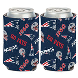 New England Patriots Can Cooler Scatterprint Design-0