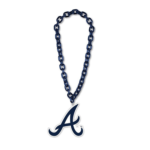 Atlanta Braves Necklace Big Fan Chain-0