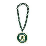 Oakland Athletics Necklace Big Fan Chain-0