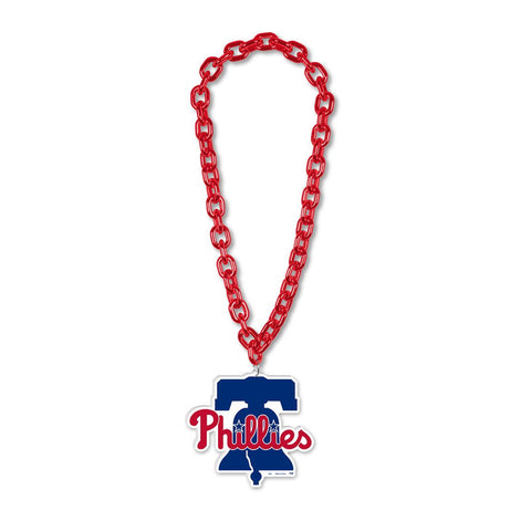 Philadelphia Phillies Necklace Big Fan Chain-0