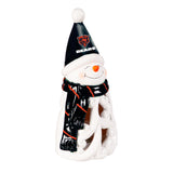 Chicago Bears Statue 8 Inch LED Snowman-0