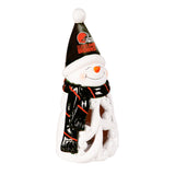 Cleveland Browns Statue 8 Inch LED Snowman-0