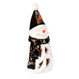 Baltimore Orioles Statue 8 Inch LED Snowman-0
