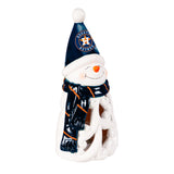 Houston Astros Statue 8 Inch LED Snowman-0