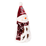 Wisconsin Badgers Statue 8 Inch LED Snowman-0